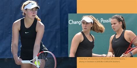 chloe beck tennis|Chloe Beck: Duke standout competes on pro tour.